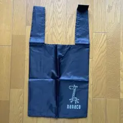 ナナコ nanaco エコバッグ　ブラック