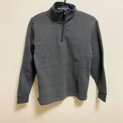 original standerd mode ハイネックジップアップダークグレー