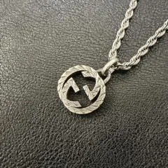 ✨美品✨GUCCI グッチ インターロッキング silver 925 ネックレス Amazon | [グッチ] GUCCI インターロッキングG ペンダント