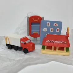 ミニチュアマクドナルド　ハッピーセット　マクドナルド　おみせ　トラック