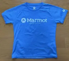Marmot 半袖Tシャツ 水色 Sサイズのサムネイル