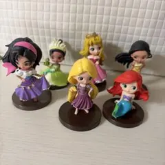 Q posket（キューポスケット ディズニープリンセス フィギュア 6体セット