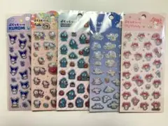 【新品】サンリオ　ぷくっとシール 5枚セット