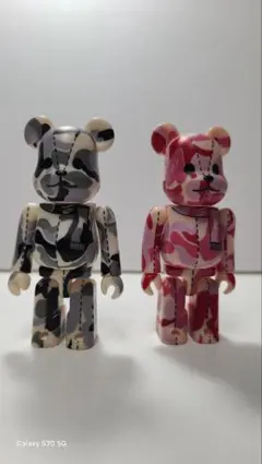 正規品　BE＠RBRICK BAPE PLAY 100% 2種セット