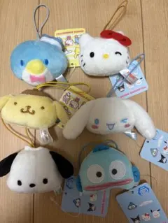 サンリオキャラクターズ マスコット 6種セット ぬいぐるみ