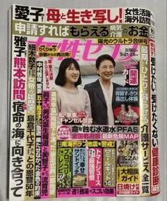 女性セブン 5月21・28日号 B&ZAIピンナップ付き