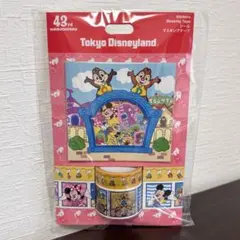 ディズニーランド 43周年 トゥーンタウン シール マスキングテープ