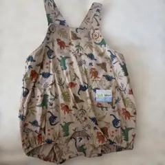 SLAP SLIP 恐竜柄 ロンパース 80cm