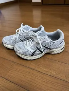 【美品】アシックス GEL-1130 ホワイト/シルバー 23.0 asics