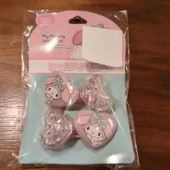 My Melody ハート型ヘアゴム 4個セット