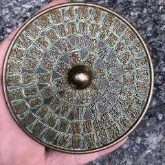 携帯日時計 明治時代 大正次代 方位磁石 コンパス 当時物 骨董品