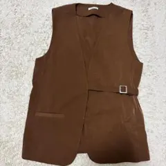 URBAN RESEARCH ベスト ブラウン ベルト付き