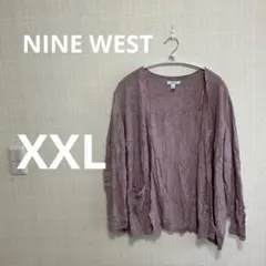 NINE WEST ピンクカーディガン XXL 100% RAYONのサムネイル