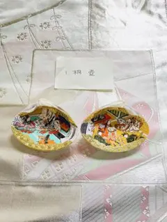 昭和レトロ　京都みやげ　貝合わせ（合貝） 若菜　上　源氏物語 2025年最新】源氏物語 貝合わせの人気アイテム - メルカリ