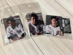 千葉ロッテマリーンズ選手キーホルダー、アクスタセット