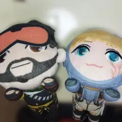 APEX Legends 寝そべりぬいぐるみ ワットソン　ミラージュ　セット