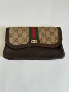 ⚡️オールドグッチのGGポーチ/ GUCCI 美品 GUCCI（グッチ） セカンドバッグ レディース ポーチ オールドグッチ GG