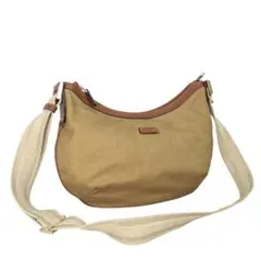 本物 ■グッチ■GG ナイロンキャンバス ベージュ 斜めがけショルダーバッグ