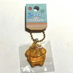 サンリオキャラクターズ　ぷっくりったいプチボールチェーン　ポムポムプリン