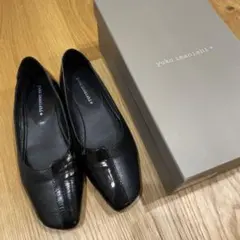 yuko imanishi+ フラットシューズ ブラックのサムネイル