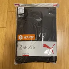 メンズ　プーマ　半袖　丸首　tシャツ 2枚組　黒　LL