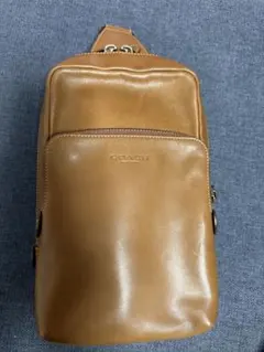COACH ボディバッグ レザー ブラウンのサムネイル