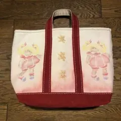 ★80sギザタグ ストア系ステンシル入り エルエルビーントートバッグ