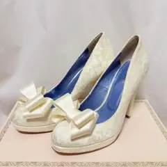 ちゃ様専用　BENIR　ベニル　ブライダル　シューズ　　22.5cm