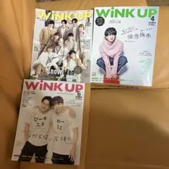 WINK UP 3月・4月・6月号 セット