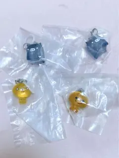 サンエックス　めじるしアクセサリー　こげぱん　みかんぼうや　モノクロブーくろ