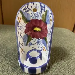 壁掛けキャンドルホルダー　陶器製