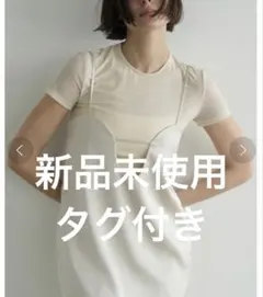 CLANE | SHEER MESH HALF SLEEVE TOPSのサムネイル