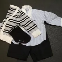 男児　80サイズ　結婚式、フォーマルセット　CELINE　JPRESS　コムサ