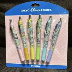 東京ディズニーリゾート エナージェル ボールペン 6本セットのサムネイル