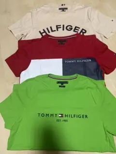 TOMMY HILFIGER 半袖シャツ M L 3枚セット