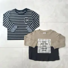 ブリーズ コムサイズム 長袖Tシャツ 100 ２点セット