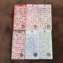 ボンボンドロップシール　サンリオmoji 6枚セット