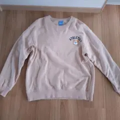 UCLA 　ロゴプリントベージュスウェット