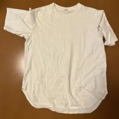 UNIQLO クルーネックTシャツ ホワイト Lサイズ