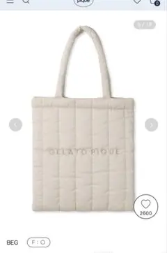 キルティングトートバッグ トートバッグ