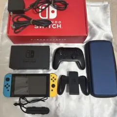 Nintendo Switch 本体 ネオンブルー ネオンイエロー