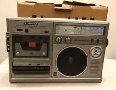 東芝 RT-2580L カセットレコーダー ラジカセ 昭和レトロ - メルカリ