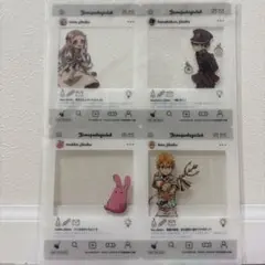 地縛少年花子くん　キャラクタークリアファイル 4枚セット