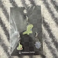 ポケモンセンター 全国ずかんメタルチャーム ヨーギラス サナギラス バンギラス