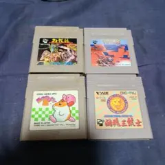 ゲームボーイソフト4本セット