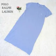 美品✨ポロラルフローレン スモールポニー刺繍ポケットワンピースＴシャツワンピース
