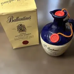 【未開栓】古酒 バランタイン ファイネスト 陶器ボトル 箱付 長期保管品のサムネイル