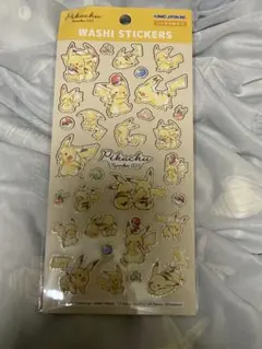 ポケモン ピカチュウ 和紙シール ステッカー
