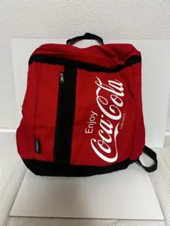 Coca-Cola ロゴ入り 赤リュックのサムネイル
