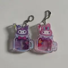 スイーツシャカシャカキーチェーン サンリオ マイメロディ クロミ